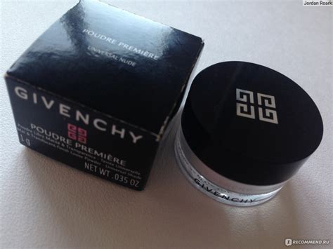 Пудра рассыпчатая Givenchy Poudre Premiere 